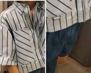 ZARA Oversize cropped Shirt