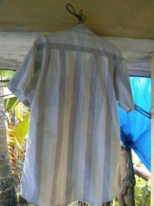 Lined Half Sleeve Shirt For Men