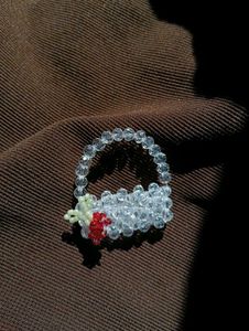 Beaded Bag Keychain