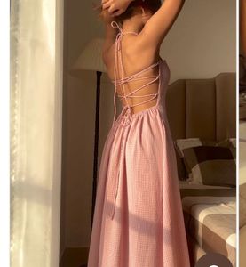 Pink Midi Dress