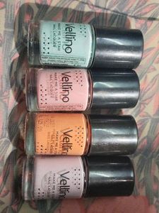 Vellino Nail Polish Set - 4 Colors