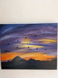 Sunset Flight Artwork
