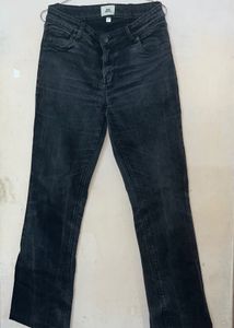 bootcut charcoal grey jeans