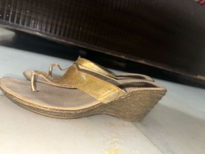 Gold Heels