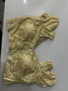 Green Ruffle Saaree