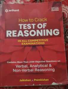 Crack Test of Reasoning - Arihant