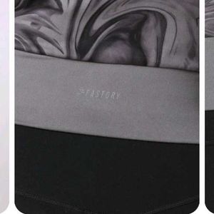 Gray Swirl Long Sleeve Top