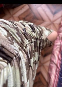 Camo Print Skirt
