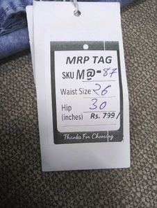 🥰M@87 Size-26 Wide Leg Jeans