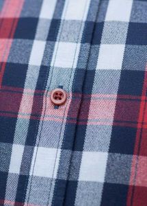 Men&#39;s Plaid Casual Shirt