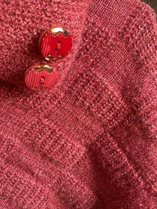 Pounchu Woollen Pink For Girls