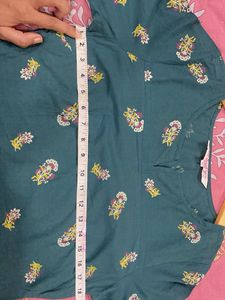 All About You Green Kurta Set