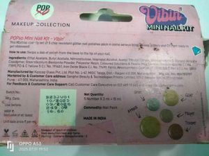 POPxo Vibin&#39; Mini Nail Kit - Glitter Polish
