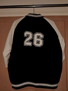 Varsity Jacket - Black &amp; White