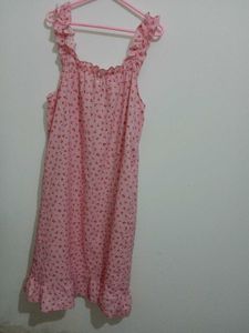 Cherry Coquette Pink Dress