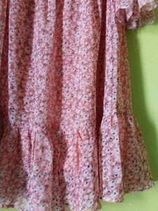 Floral Off-the-Shoulder Dress