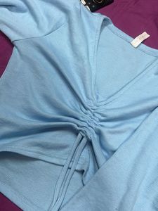 Cute Light Blue Top