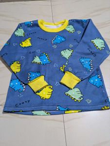 Cute Dino Pajama Set