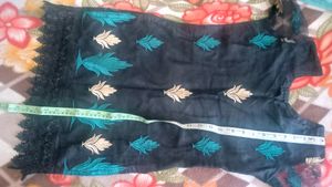 Black net kurti