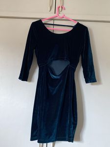 Bodycon Velvet Party Dress