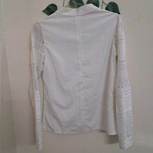 White Korean Top
