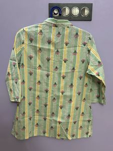 Striped Floral Shirt