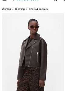 Primark UK Faux Leather Biker Jacket