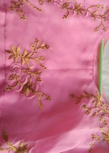 Elegant Pink Kurta with Embroidery