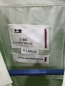 Light Green Button-Down Shirt