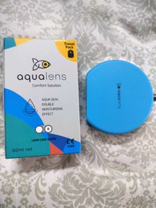 Aqualens Solution & Travel Mirror Box