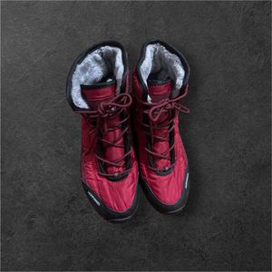 Red Winter Boots