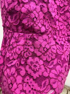 Pink Peplum Top