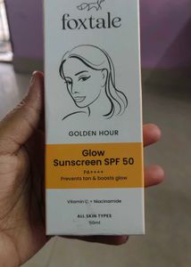 Foxtale Glow Sunscreen SPF 50