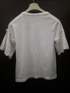 ZARA White Pure Cotton Top