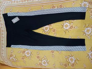 Stylish Black Leggings Xxl