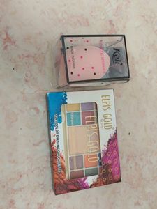 Combo Pack Of Eyeshadow And Blender