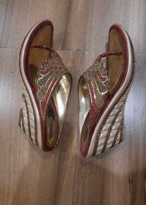 Party Wear Glitter Heels