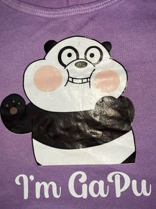 Cute Panda Graphic Tank Top