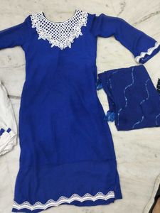 Elegant Blue Kurta Set