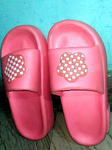 Beautiful Peach Slippers 😍