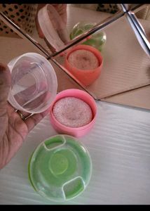 Powder box with Puff