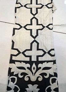 Elegant Black And Off White Co-ord Set