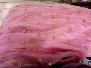 Grey And Pink Double Layer Lehenga