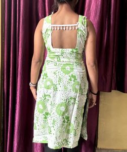 Floral Print Kurta