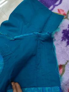 Silk Blouse with Embroidery Stickers