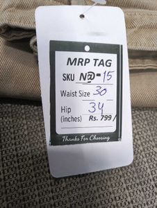 N@15 Size-30  Cargo Jeans