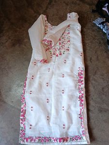 Kurti Set 3piece With Pant And Dupata