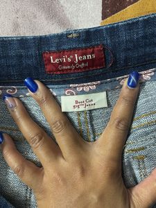 Dark Blue Denim Jeans