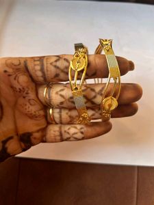 Golden Simply  Daily  Wear Bangles
