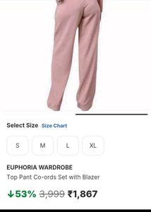 Pink Blazer &amp; Pant Set